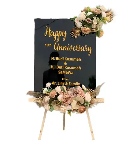 Papan Bunga Akrilik Kilmury