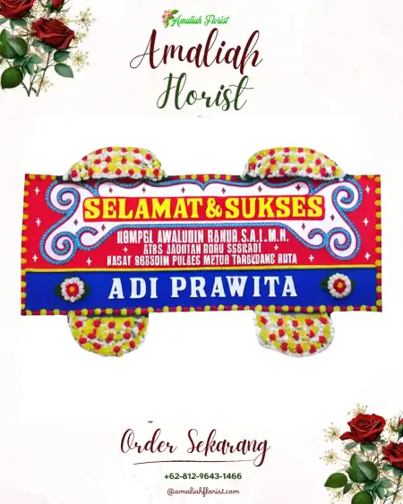 Papan Bunga Ucapan Selamat Kilmury